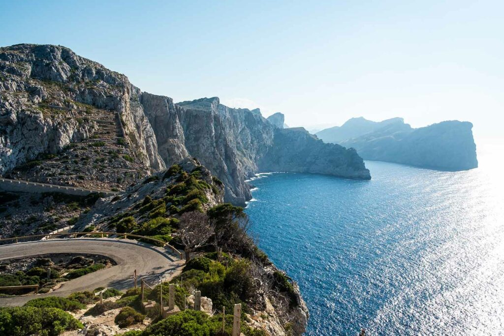 Formentor Cape in Mallorca island